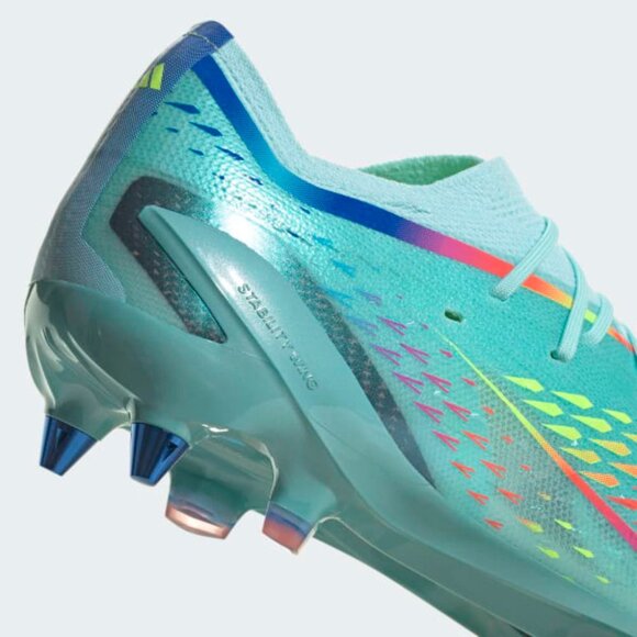 Adidas X Speedportal.1 SG Mens Soccer Cleats Blue GW8442 NEW Multi Sz - Picture 9 of 9